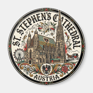 Stephansdom Österreich Magnet