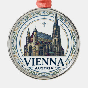 Stephansdom Österreich Ornament Aus Metall