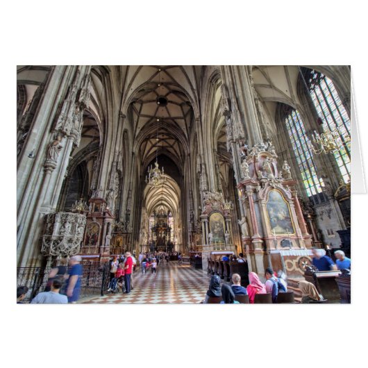 Stephansdom, Wien Österreich (Vorderseite (Horizontal))