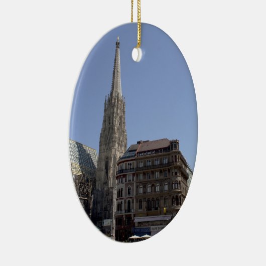 Stephansdom, Wien Österreich Keramik Ornament (Rechts)