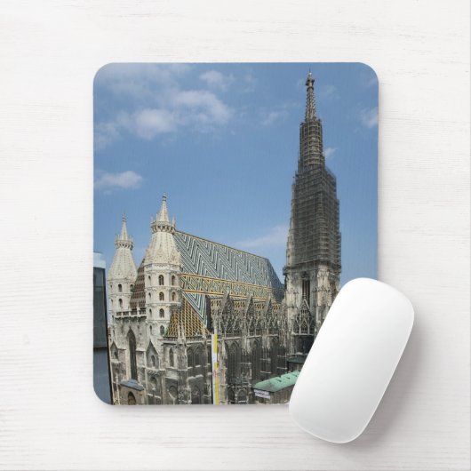 Stephansdom, Wien Österreich Mousepad (Mit Mouse)
