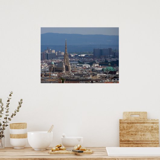 Stephansdom, Wien Österreich Poster (Küche)