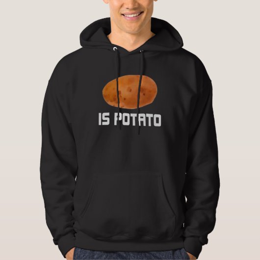 Stephen Colbert Is Potato Hoodie (Vorderseite)