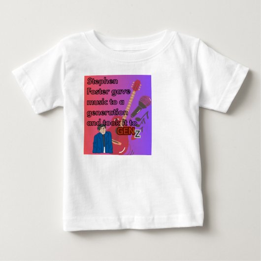 Stephen Foster T-Shirt (Vorderseite)