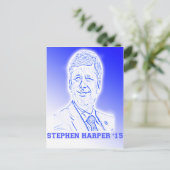 Stephen Harper '15 Postkarte (Stehend Vorderseite)