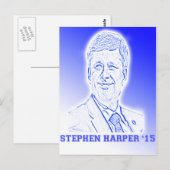 Stephen Harper '15 Postkarte (Vorne/Hinten)