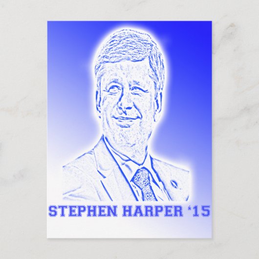 Stephen Harper '15 Postkarte (Vorderseite)