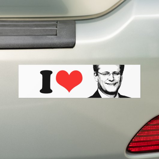 Stephen Harper Autoaufkleber (Auf Auto)