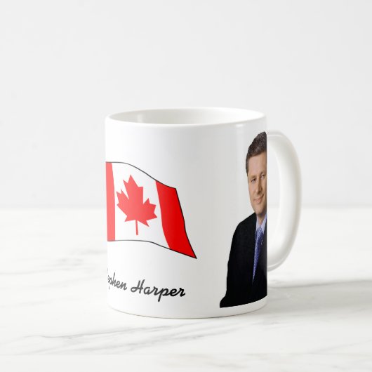 Stephen Harper Kaffeetasse (VorderseiteRechts)