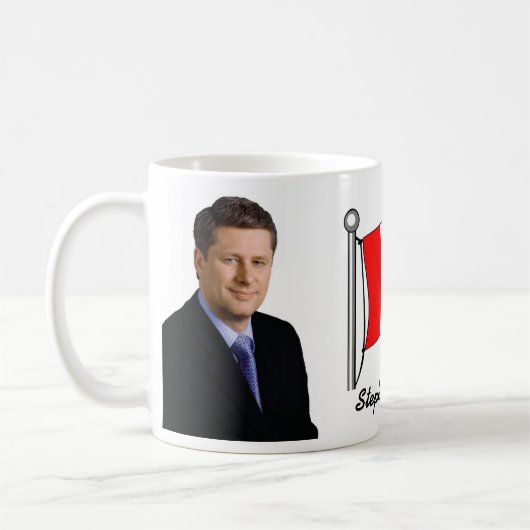 Stephen Harper Kaffeetasse (Links)