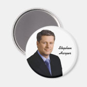 Stephen Harper Magnet (Vorderseite/Rückseite)