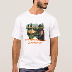 Stephen Harper passte - besonders angefertigt an T-Shirt