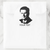 Stephen Harper Runder Aufkleber (Tasche)