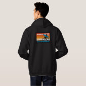 Stephen Hosmer’s Surfer Girl Orange Hoodie (Schwarz voll)