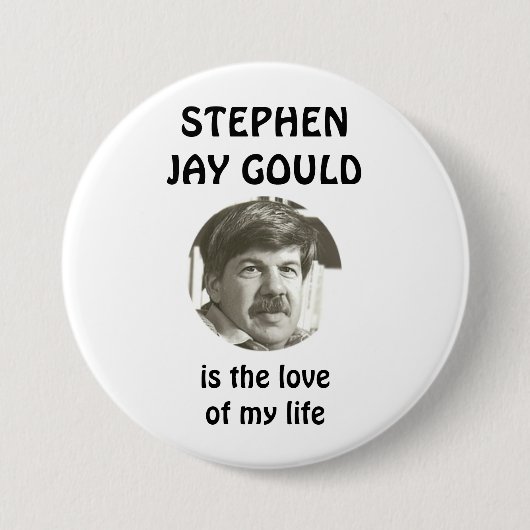 Stephen-Jay gould ist die Liebe meines Button (Vorderseite)