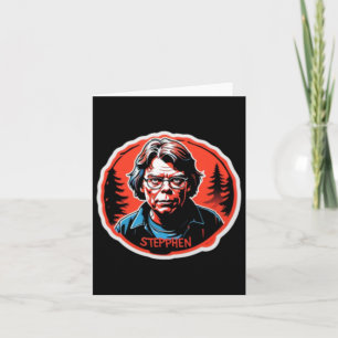 Stephen King Aufkleber  Karte