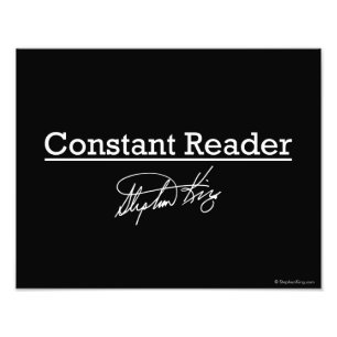 Stephen King, ständiger Leser Fotodruck