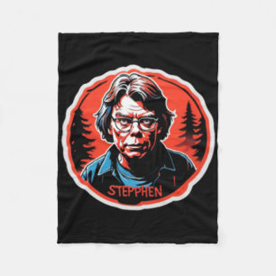 Stephen King Sticker Fleecedecke