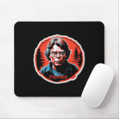 Stephen King Sticker Mousepad (Mit Mouse)