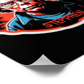 Stephen King Sticker Poster (Ecke)