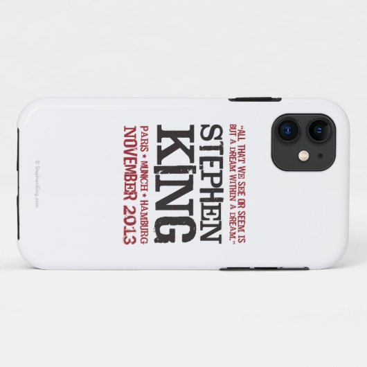 Stephen Kings Euroausflug Case-Mate iPhone Hülle (Rückseite (Horizontal))
