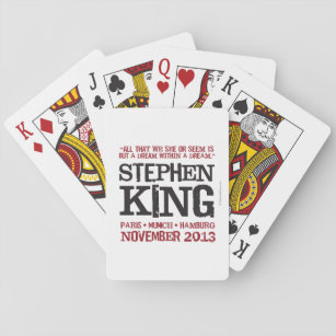 Stephen Kings Euroausflug Spielkarten