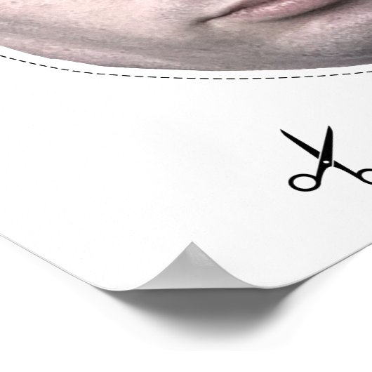 STEPHEN MILLER Halloween Mask Poster (Ecke)