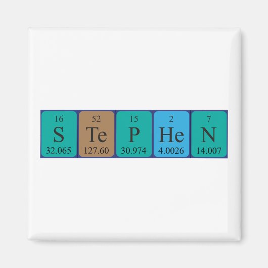 Stephen-Periodenmagnet Magnet (Vorne)