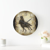 Stephen Roping Rodeo Cowboy Große Wanduhr (Zuhause)