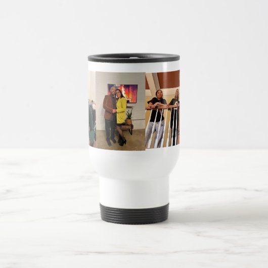 Stephen Rosemin-Wilson Senior Birithday Reisebecher (Mittel)