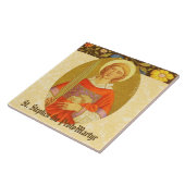 Stephen the ProtoMartyr (PM 08) Fliese (Seite)