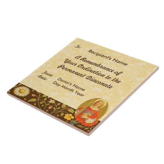 Stephen the ProtoMartyr (PM 08) Fliese (Seite)