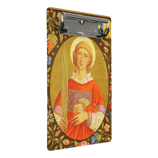 Stephen the ProtoMartyr (PM 08) Mini Klemmbrett (Schrägansicht)