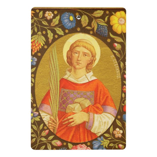 Stephen the ProtoMartyr (PM 08) Mini Klemmbrett (Rückseite)