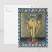 Stephen von Perm Postkarte (Vorne/Hinten)