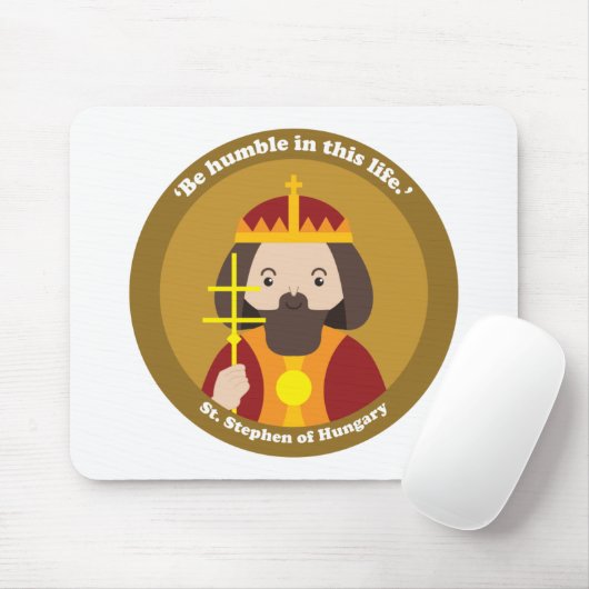 Stephen von Ungarn Mousepad (Mit Mouse)