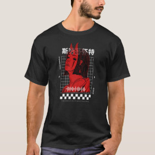 Stephen White's Devil Girl Ästhetik T-Shirt