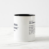 Stephen Zweifarbige Tasse (Mittel)