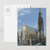 Stephen's Cathedral Domkirche St. Stephan Postkarte (Vorne/Hinten)