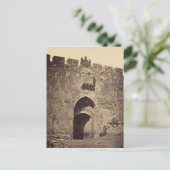 Stephen's Gate in Jerusalem Postkarte (Stehend Vorderseite)