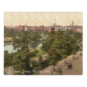 Stephens Green antipark Dublin Irland Puzzle