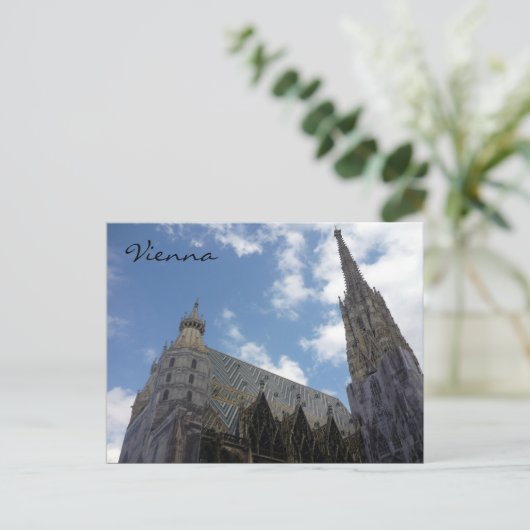 Stephens vienna postkarte (Stehend Vorderseite)