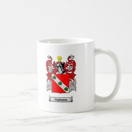 Stephenson-Familien-Wappen Kaffeetasse (Rechts)