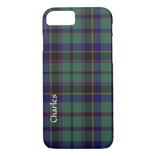 Stephenson Tartan Kariertes iPhone 7 Fall Case-Mate iPhone Hülle (Rückseite)