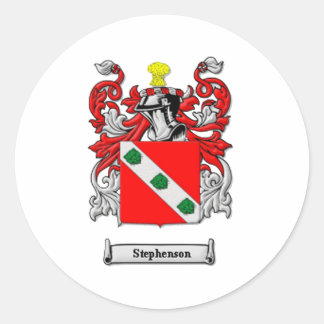 Stephenson-Wappen Runder Aufkleber