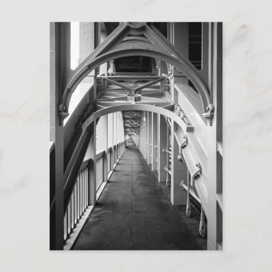 Stephensons High Level Bridge, Newcastle Upon Tyne Postkarte (Vorderseite)