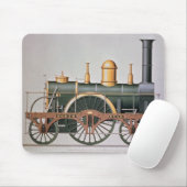 Stephensons "Nordstern-" Dampf-Motor, 1837 Mousepad (Mit Mouse)