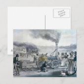 Stephenson's 'Northumbrian' Postkarte (Vorne/Hinten)