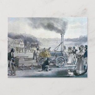 Stephenson's 'Northumbrian' Postkarte