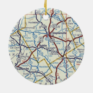 Stephenville Commanche und Dublin Ornament